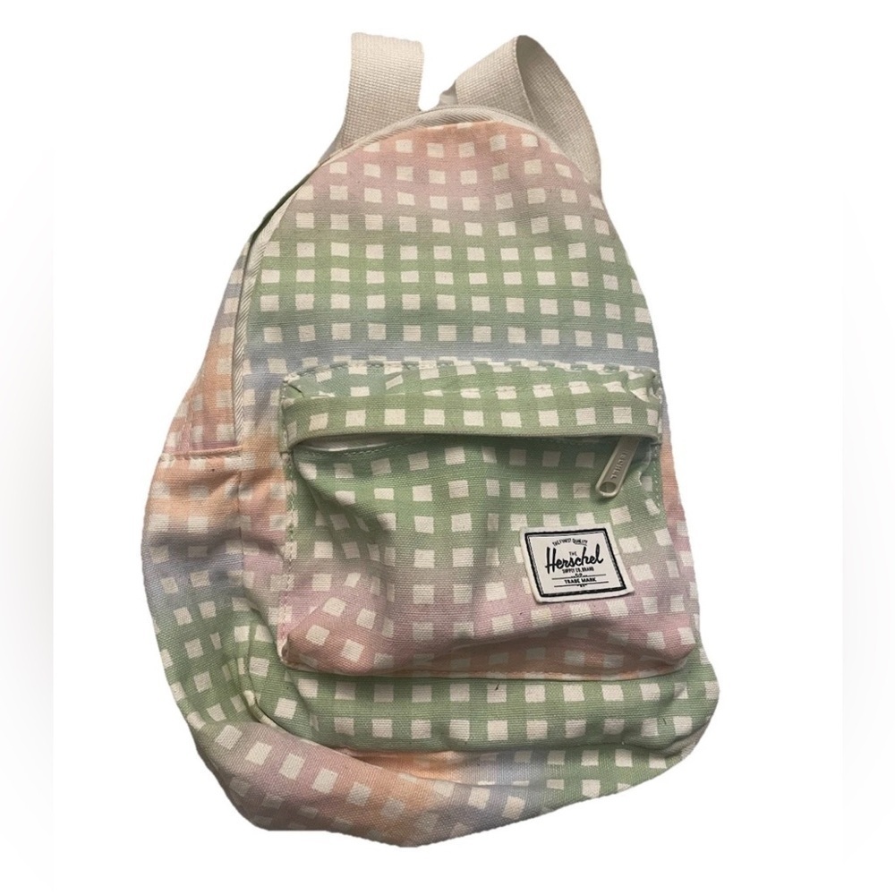 Herschel Supply Co. Nova Mini Backpack in Pastel Gingham pattern